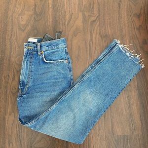 ZARA high waisted jeans size 2